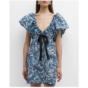 knee length dresses for ladies Annalissa Linen Mini Dress main image 0